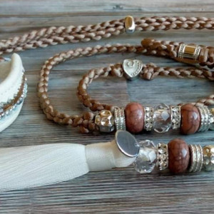 Smycz ringowa,  ringówka, wodzik, show leash