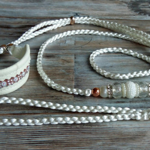 Smycz ringowa,  ringówka, wodzik, show leash