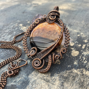 Naszyjnik miedziany - AGAT