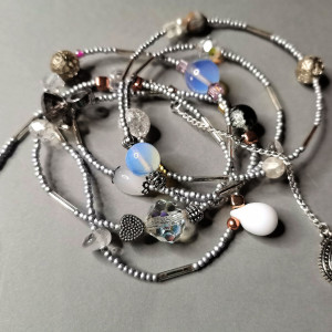 Naszyjnik boho minerały