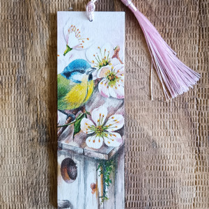 Zakładka do książki Ptaszek