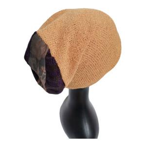 Czapka miodowa  damska