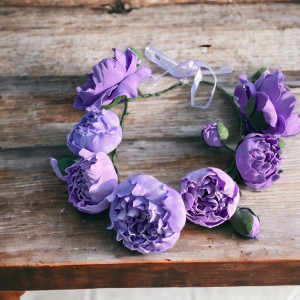 Wianek na głowę z foamiranu