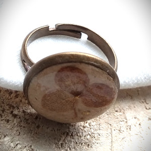 Pierścionek regulowany retro