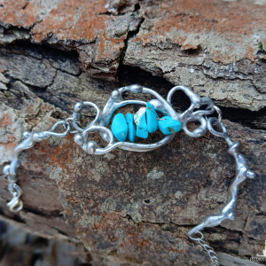 Turkusowa bransoletka