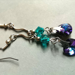 Kolczyki  eleganckie serca