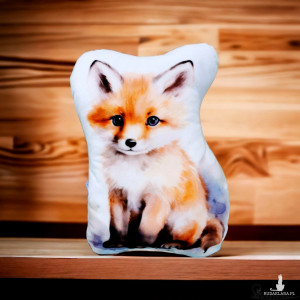 Przytulanka lisek poduszka z liskiem poduszka lis maskotka lisek pluszowy lisek