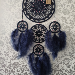 Granatowy łapacz snów