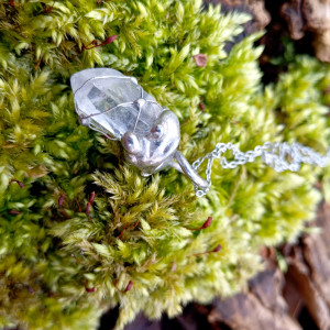 Naszyjnik z kryształem górskim