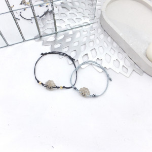 Bransoletka pamiątkowa z sierścią pupila – łapka