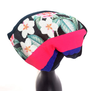 Czapka patchworkowa  damska