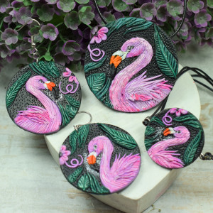 Flaming - wyjątkowy komplet biżuterii