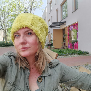 Futrzana  sztuczne futro czapka