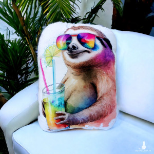 Poduszka leniwiec poduszka z leniwcem przytulanka leniwiec maskotka pluszowy leniwiec