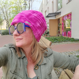 Futrzana  sztuczne futro czapka