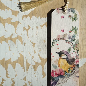 Zakładka do książki Ptaszki