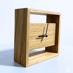 ZEGAR stołowy drewniany