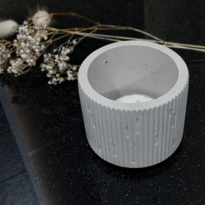 Świecznik na tealighty z betonu MR handmade