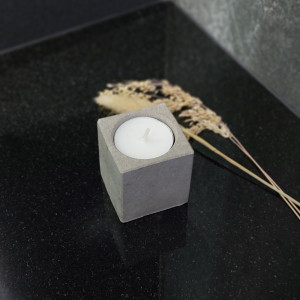Świecznik na tealight z betonu MR handmade