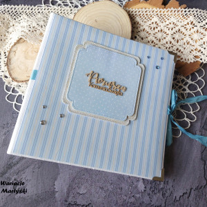 Album na pamiątkę komunii dla chłopca