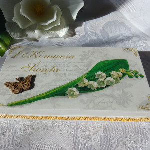 Szkatułka na Pierwszą Komunię Świętą