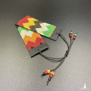 BRANSOLETKA TKANA NA KROŚNIE #745