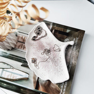 Podstawka miłorząb - gliter pink