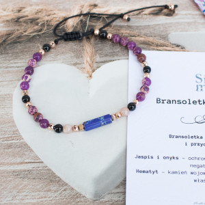 Bransoletka Wojowniczki - Jaspis