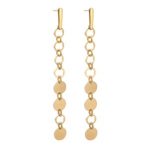 Minimalistyczne, długie kolczyki c1019