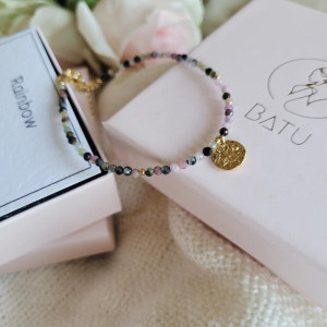 Bransoletka z kamieni Turmalinu