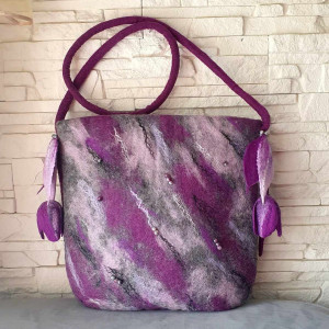 Duża torba z tulipanami