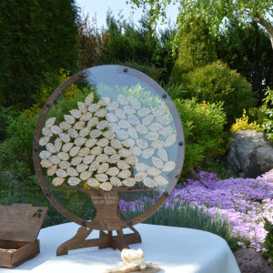 Księga gości księga weselna, Księga weselna w kszktalcie drzewa