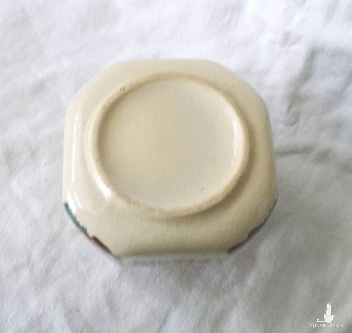 przyprawy pojemnik prl, ziele angielskie pojemnik z ceramiki, retro naczynie do kuchni, ceramiczne naczynie prl, vintage ceramika użytkowa, ceramika lata 80