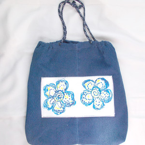 dżinsowa torba na zakupy, eko torba A4, mocna szoperka, mocna torba z dżinsu, dżinsowa shopperka, dżinsowa szoperka