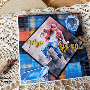 Kartka młodzieżowa /chłopak 2