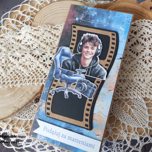 Kartka młodzieżowa /chłopak 5 DL