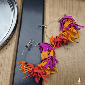 Kolczyk kwiaty lekkie