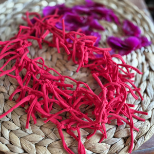 Naszyjnik dzianina super obfity