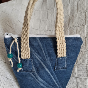Torebka mini z jeansu
