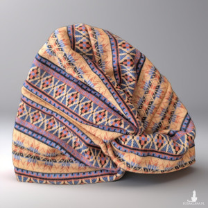 Turban  orientalny  etno