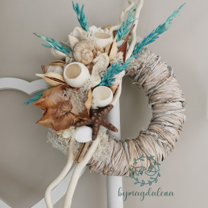 Wianek naturalny morski