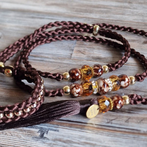 Smycz ringowa,  ringówka, wodzik, show leash