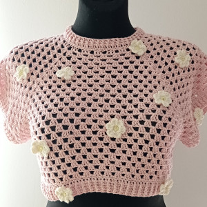 Bluzka damska z krótkim rękawkiem