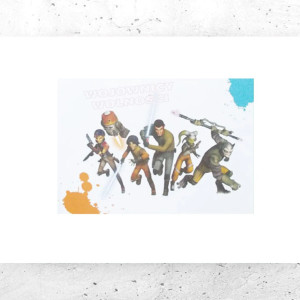 plakat do pokoju chłopca,  mały plakat dla chłopca, star wars plakat A4, bajkowe plakaty dla dzieci, gwiezdne wojny plakat 21x30, plakat z gwiezdnych wojen, plakaty do małych ramek, posters