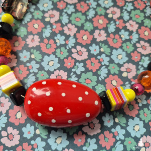 Naszyjnik kolorowy obroża