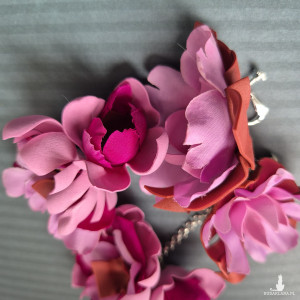 Klipsy boho bardzo bujne