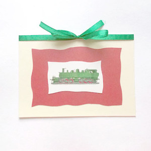 lokomotywa kartka, kartka z lokomotywą, kartka dla chłopaka, kartka dla chłopca, zaprosznie, podziękowanie, kartka dla mężczyzny, kartka dla nauczyciela, kartka dla taty, vintage kartka