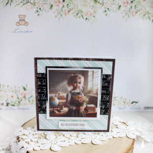 Kartka Zakończenie Roku Szkolnego, prezent, upominek dla nauczyciela 13 GOTOWA