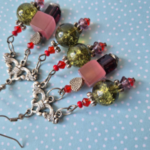 Kolczyki kolorowe szaleństwo