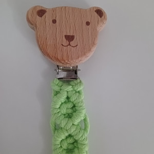 zawieszka do smoczka (makrama)